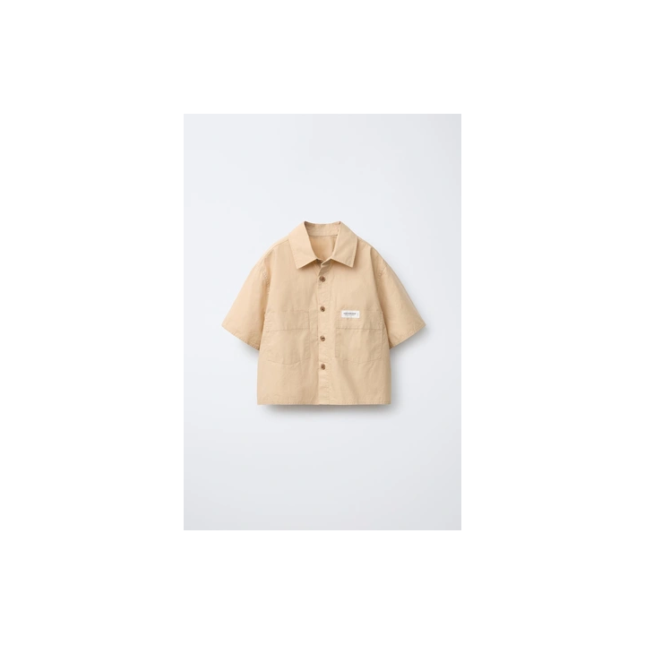 РУБАШКА С КАРМАНАМИ