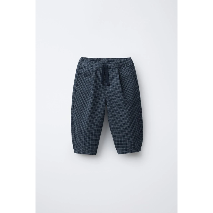 ТЕПЛЫЕ БРЮКИ BAGGY В КЛЕТКУ