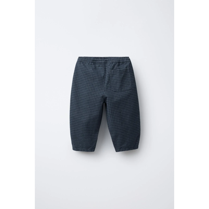 ТЕПЛЫЕ БРЮКИ BAGGY В КЛЕТКУ