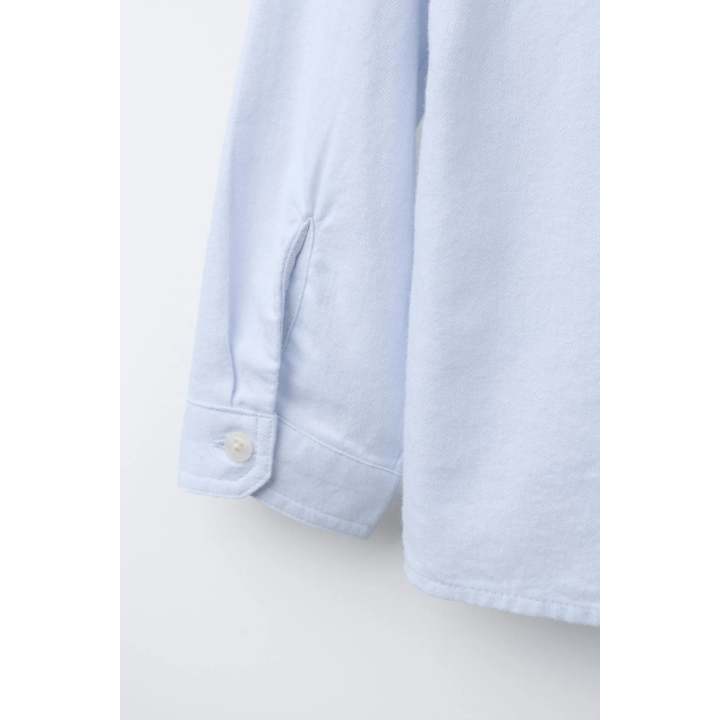 РУБАШКА С ВОРОТНИКОМ-СТОЙКОЙ SOFT TOUCH