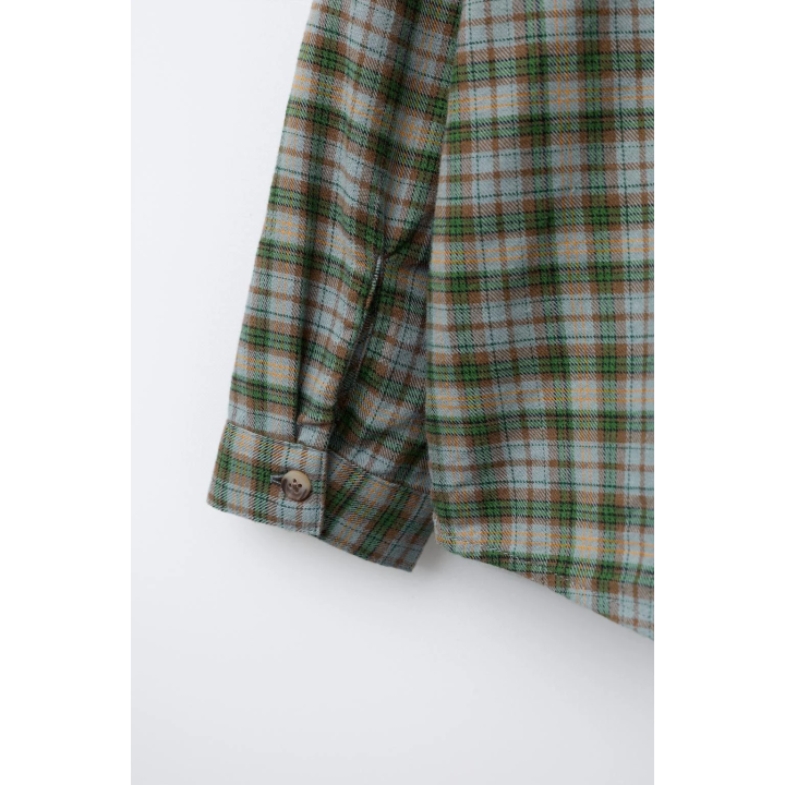 Рубашка в клетку с карманом