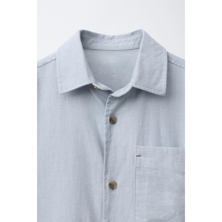 ФЛАНЕЛЕВАЯ РУБАШКА С КАРМАНОМ