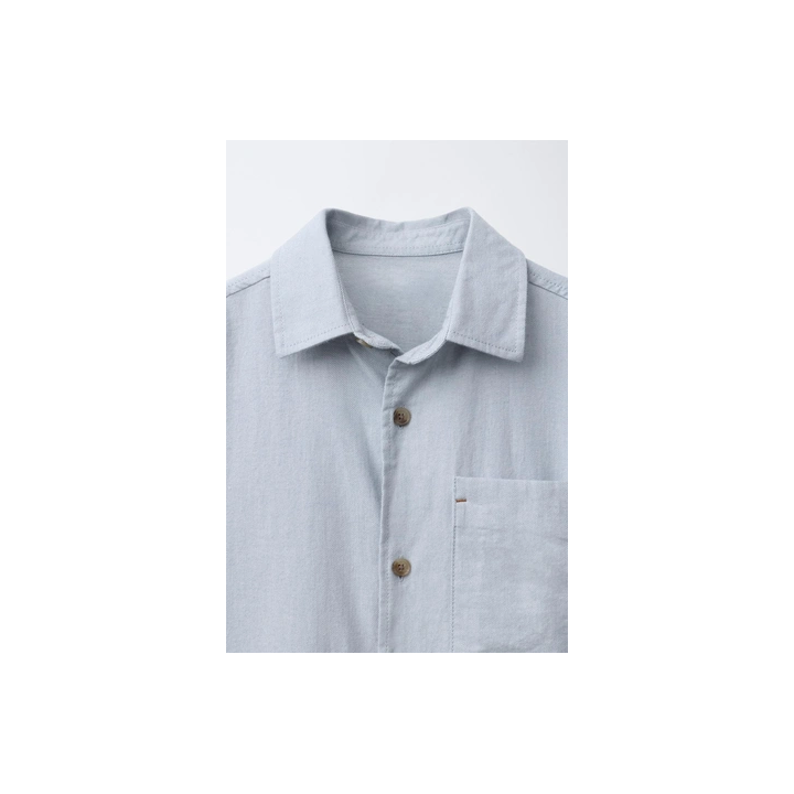 ФЛАНЕЛЕВАЯ РУБАШКА С КАРМАНОМ