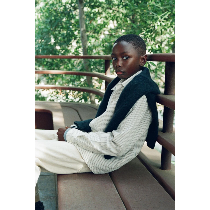 ФЛАНЕЛЕВАЯ РУБАШКА В ПОЛОСКУ