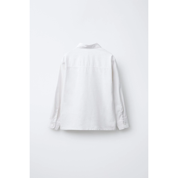 ФЛАНЕЛЕВАЯ РУБАШКА С КАРМАНОМ