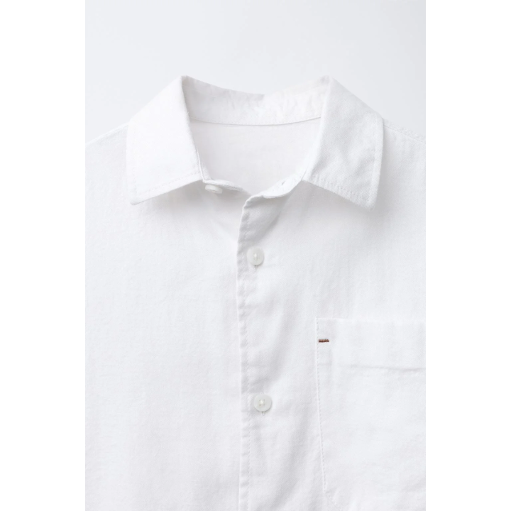 ФЛАНЕЛЕВАЯ РУБАШКА С КАРМАНОМ