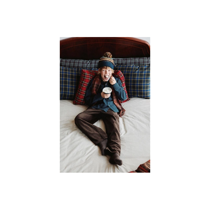 ФЛАНЕЛЕВАЯ РУБАШКА С КАРМАНОМ