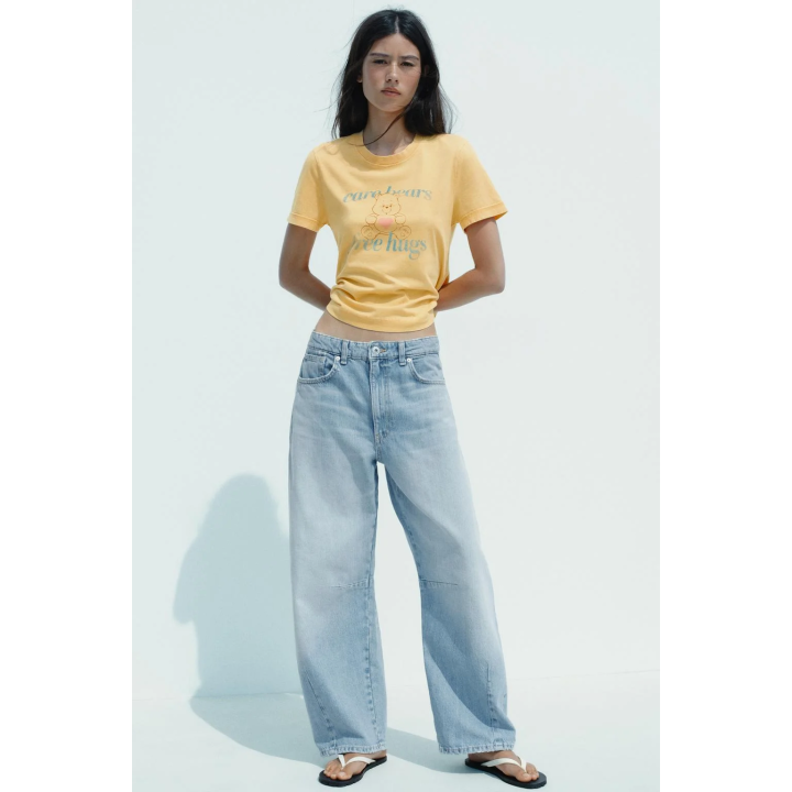 ФУТБОЛКА С ЭФФЕКТОМ ПОТЕРТОСТИ CARE BEARS™