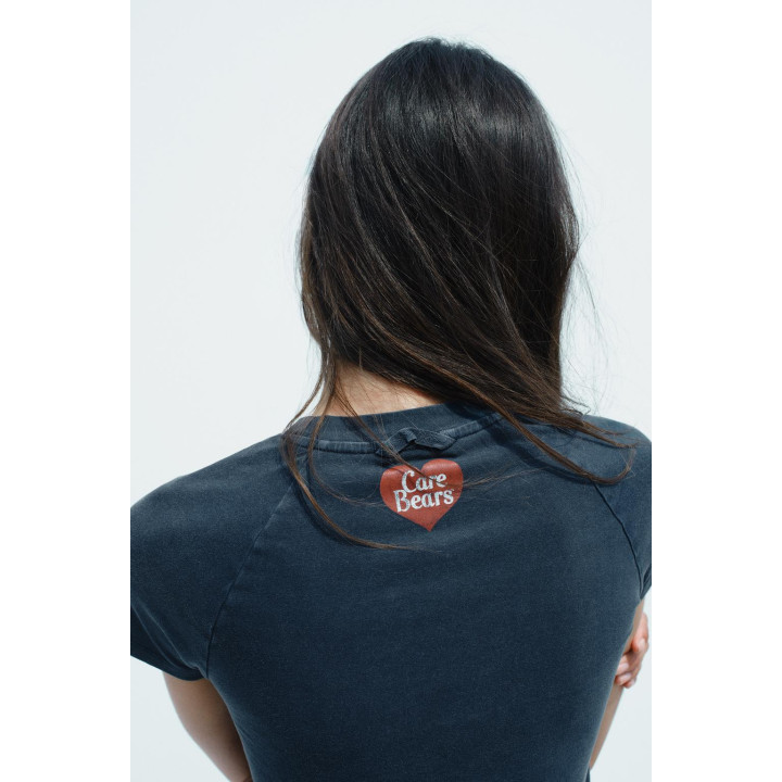 ФУТБОЛКА С ЭФФЕКТОМ ПОТЕРТОСТИ CARE BEARS™