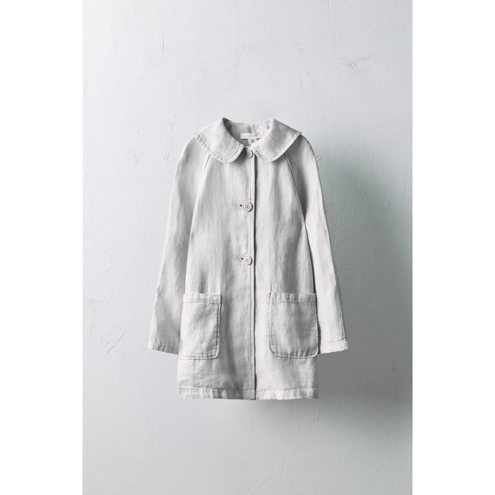 Пальто тренч ограниченной коллекции 6-10 лет из 100% льна