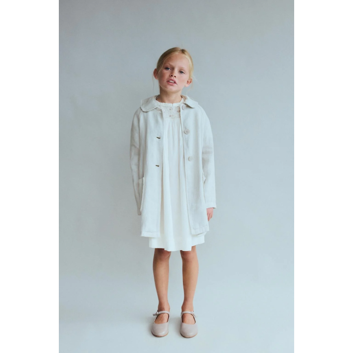 Пальто тренч ограниченной коллекции 6-10 лет из 100% льна