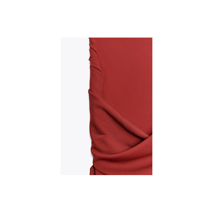 ДЛИННОЕ ПЛАТЬЕ СО СБОРКАМИ