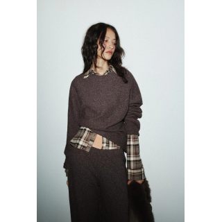 ШИРОКИЕ БРЮКИ ИЗ МЯГКОЙ ТКАНИ