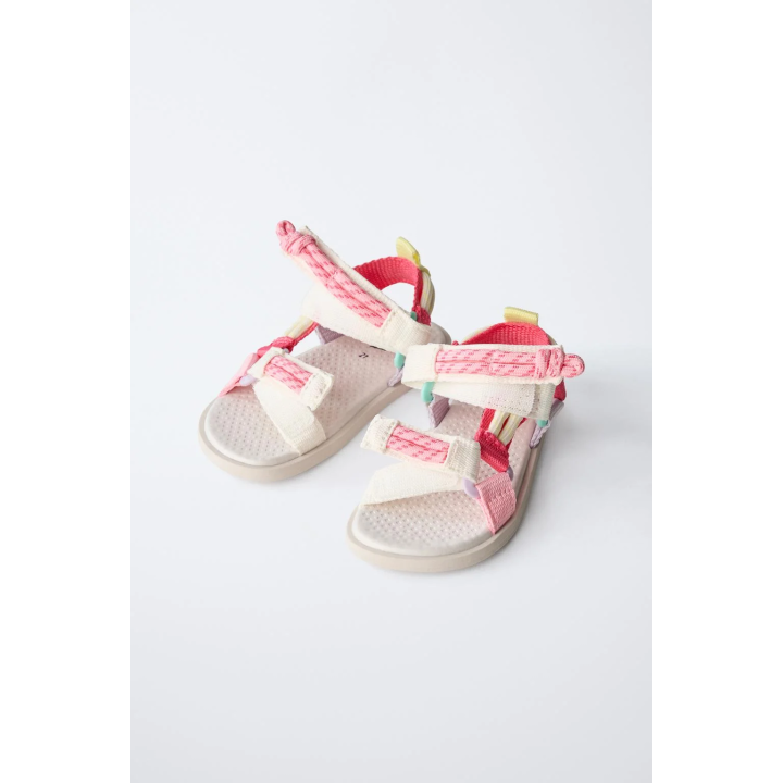 Босоножки технические с открытыми пятками