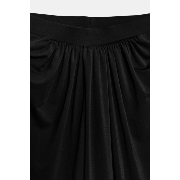 ДЛИННАЯ ЮБКА ИЗ КРЕПА СО СБОРКАМИ