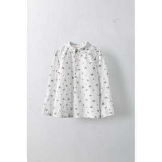 Рубашка limited edition из макового поплина 6-10 лет