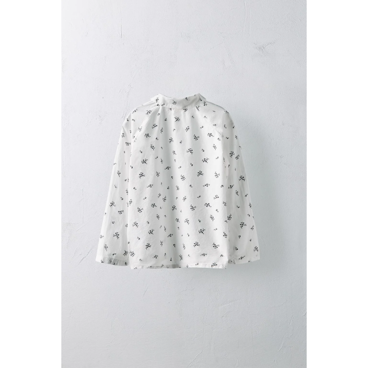 Рубашка limited edition из макового поплина 6-10 лет