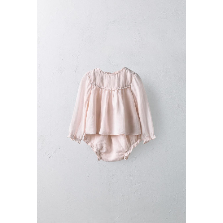 Набор блузки и пинеток 100% рами на 1-24 месяца, ограниченное издание