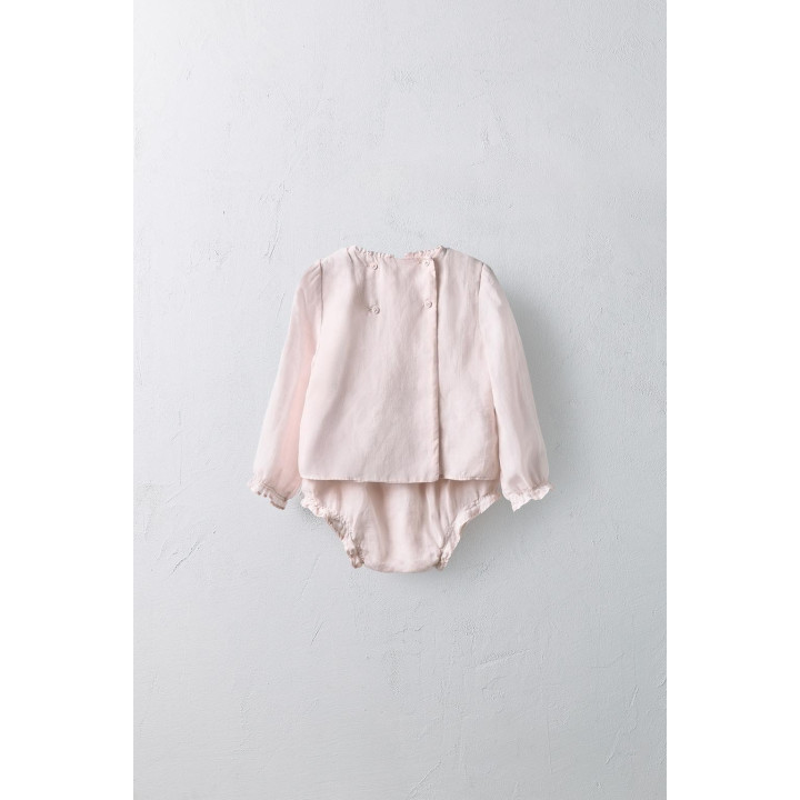 Набор блузки и пинеток 100% рами на 1-24 месяца, ограниченное издание