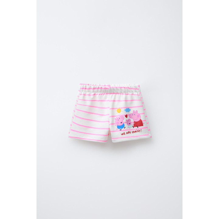 Пижамные шорты peppa pig™ из плюша в полоску