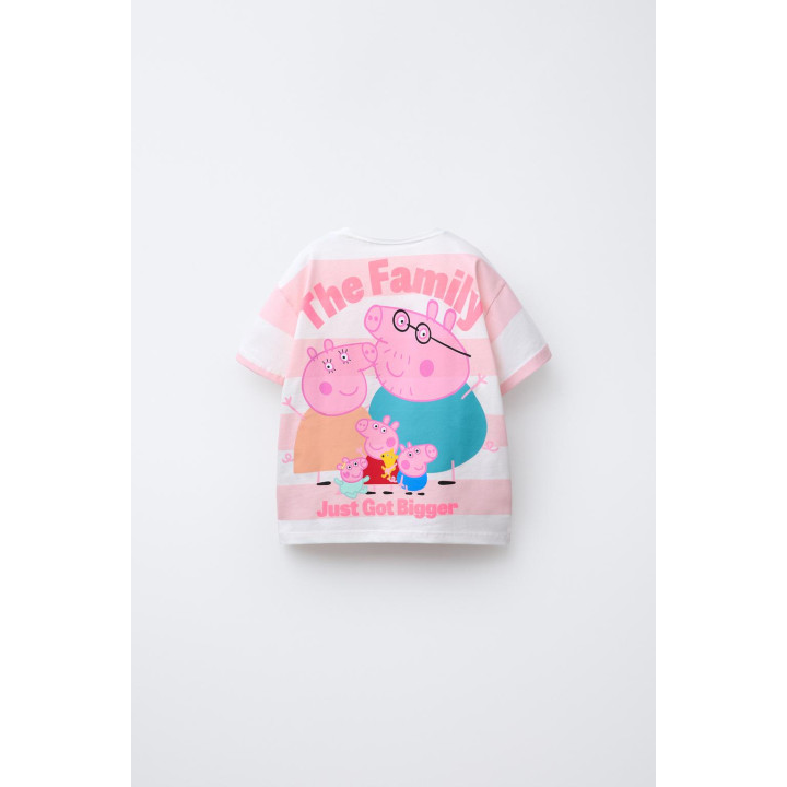 ФУТБОЛКА В ПОЛОСКУ С ПРИНТОМ PEPPA PIG ™