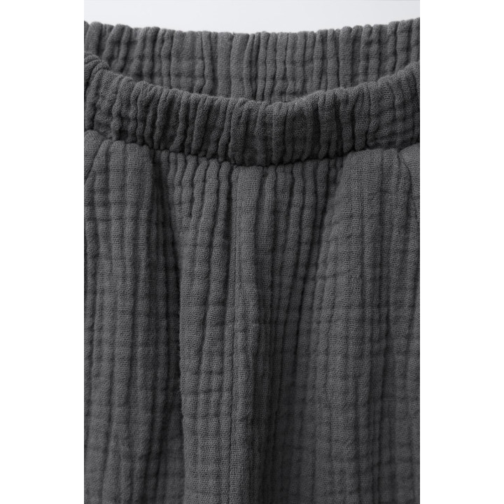 БРЮКИ БЭГГИ ИЗ ТКАНИ БАМБУЛА