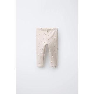 УТЕПЛЕННЫЕ ЛЕГИНСЫ С ЦВЕТОЧНЫМ ПРИНТОМ