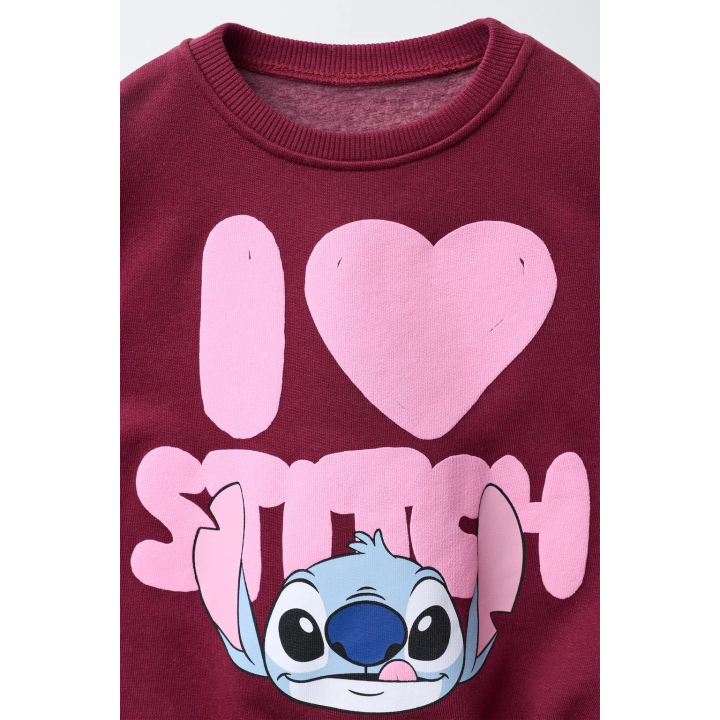 КОМПЛЕКТ ДЖОГИНГ, ТОЛСТОВКА И ЛЕГИНСЫ В РУБЧИК LILO & STITCH © DISNEY