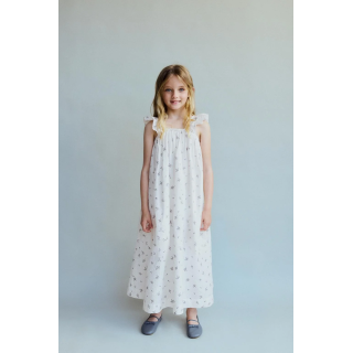 Платье с блеском цветочного узора ограниченной коллекции для детей 6-10 лет