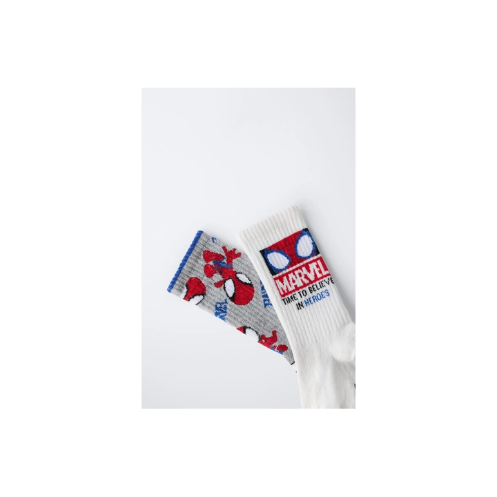 2-PACK OF SPIDEY AND HIS AMAZING FRIENDS © MARVEL MID-CALF SOCKS