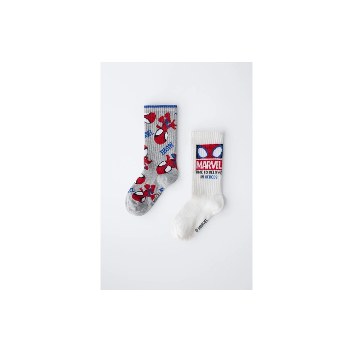 2-PACK OF SPIDEY AND HIS AMAZING FRIENDS © MARVEL MID-CALF SOCKS