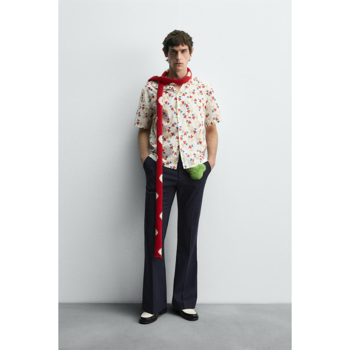 РУБАШКА С ШАРАМИ MICKEY MOUSE HARRY LAMBERT FOR ZARA X DISNEY