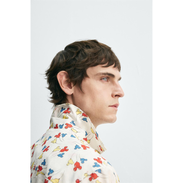 РУБАШКА С ШАРАМИ MICKEY MOUSE HARRY LAMBERT FOR ZARA X DISNEY