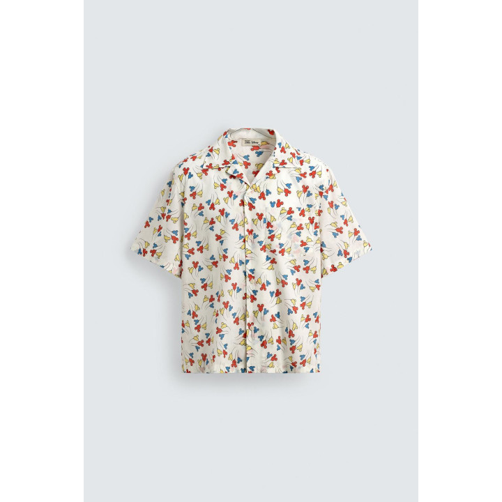 РУБАШКА С ШАРАМИ MICKEY MOUSE HARRY LAMBERT FOR ZARA X DISNEY