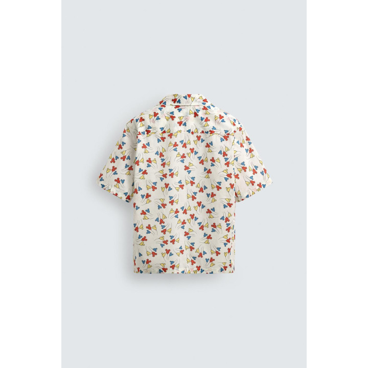 РУБАШКА С ШАРАМИ MICKEY MOUSE HARRY LAMBERT FOR ZARA X DISNEY