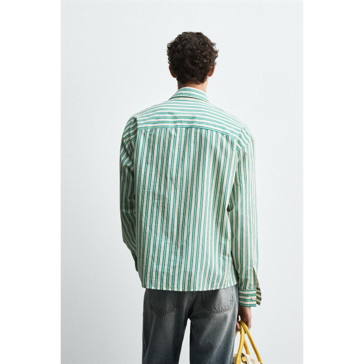 РУБАШКА В ПОЛОСКУ С ПРИНТОМ PLUTO HARRY LAMBERT FOR ZARA X DISNEY