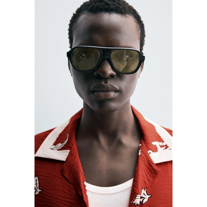 РУБАШКА С ПРИНТОМ «КАРПЫ»