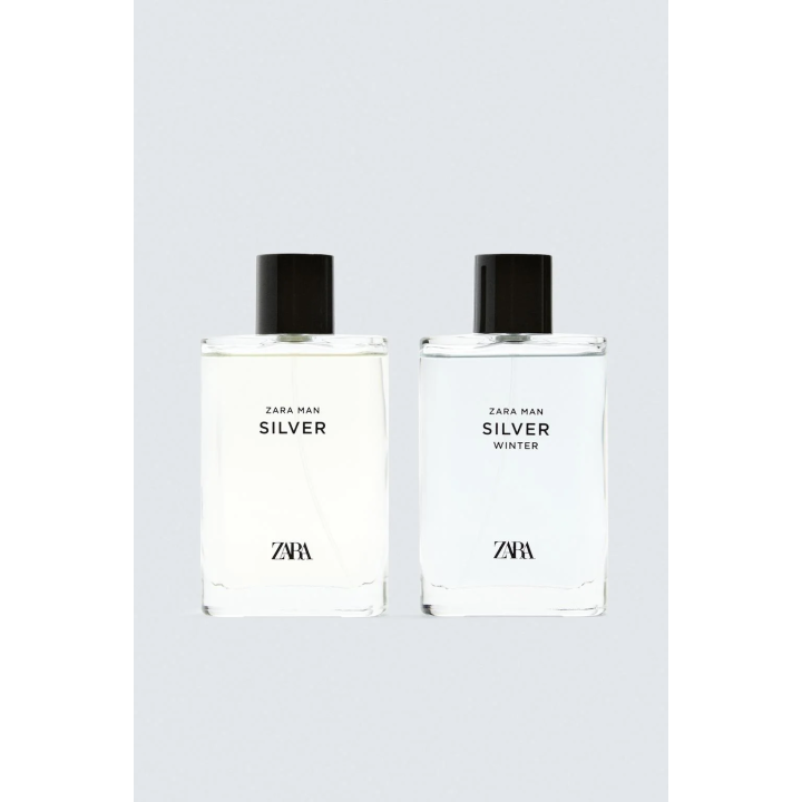 Набор: Туалетная вода ZARA MAN SILVER EDT + ZARA SILVER WINTER EDT