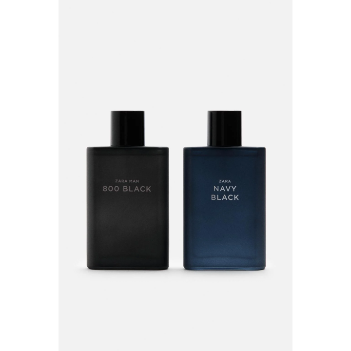 набор парфюма ZARA MAN NAVY BLACK + ZARA MAN 800 BLACK EDT, 2 X 90 МЛ