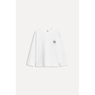 1/2–6 ЛЕТ / ФУТБОЛКА С КАРМАНОМ И ЭТИКЕТКОЙ 50TH ANNIVERSARY