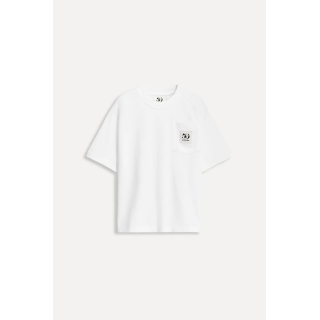 6-14 ЛЕТ/ ФУТБОЛКА С КАРМАНОМ И ЭТИКЕТКОЙ 50TH ANNIVERSARY