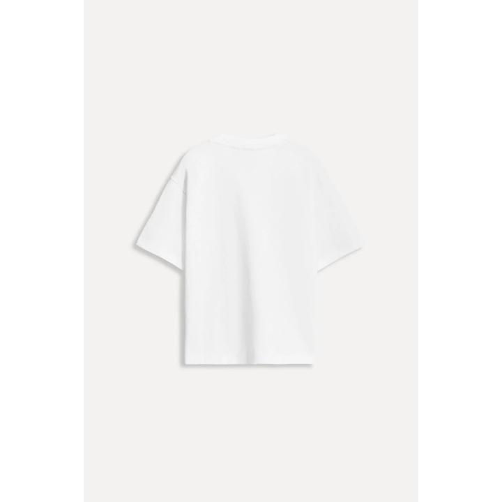 6-14 ЛЕТ/ ФУТБОЛКА С КАРМАНОМ И ЭТИКЕТКОЙ 50TH ANNIVERSARY