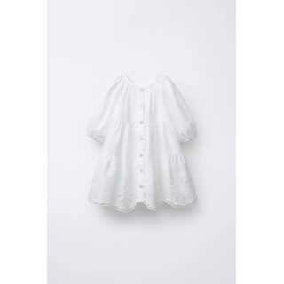 ПЛАТЬЕ С ВЫШИТЫМИ ЦВЕТАМИ