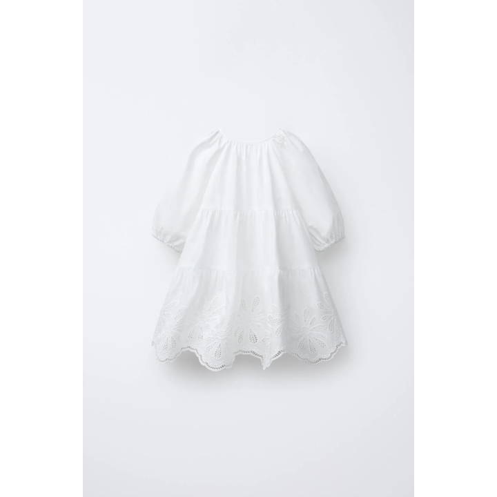 ПЛАТЬЕ С ВЫШИТЫМИ ЦВЕТАМИ