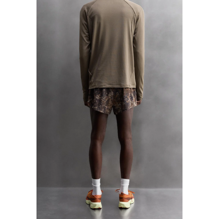 БЕГОВЫЕ ШОРТЫ С ПРИНТОМ В ВИДЕ ДЕРЕВЬЕВ