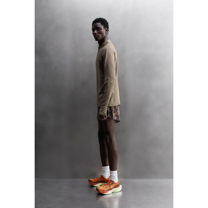 БЕГОВЫЕ ШОРТЫ С ПРИНТОМ В ВИДЕ ДЕРЕВЬЕВ