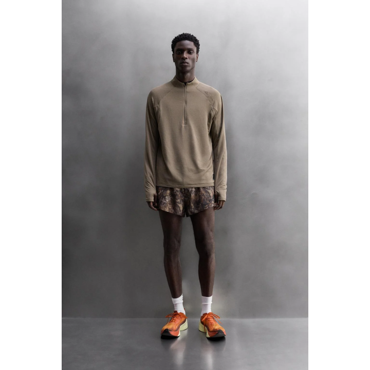 БЕГОВЫЕ ШОРТЫ С ПРИНТОМ В ВИДЕ ДЕРЕВЬЕВ