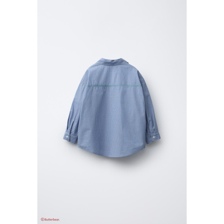Рубашка в клетку butterbear ©