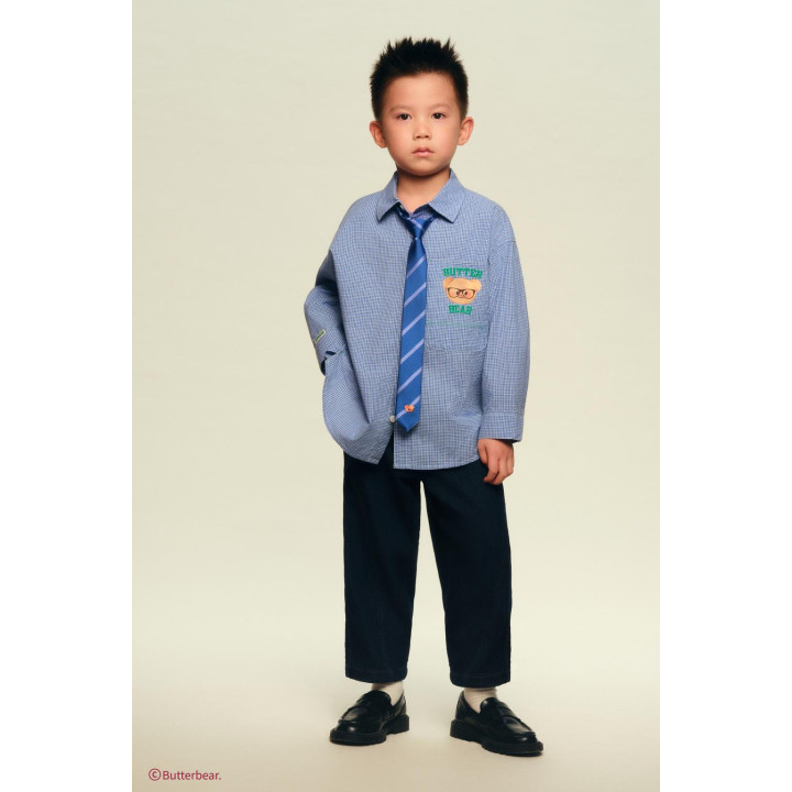 Рубашка в клетку butterbear ©