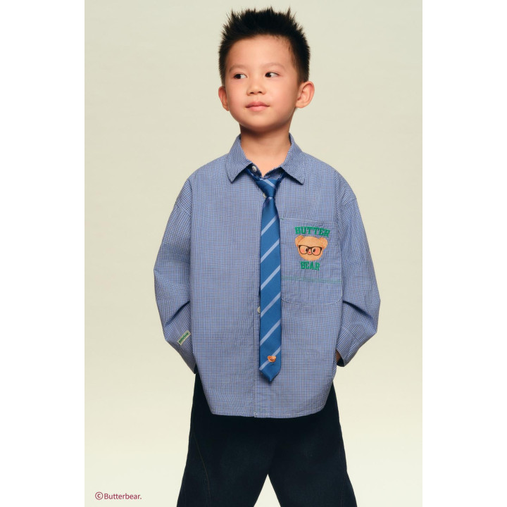 Рубашка в клетку butterbear ©